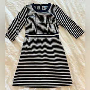 Draper James Striped Presley Ponte Dress size S - NWOT